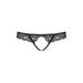 Tanga Ouvert Contica Noir