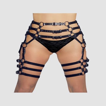 Harnais Serre-Taille Cuir