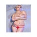Culotte En Dentelle CR4387 Rouge