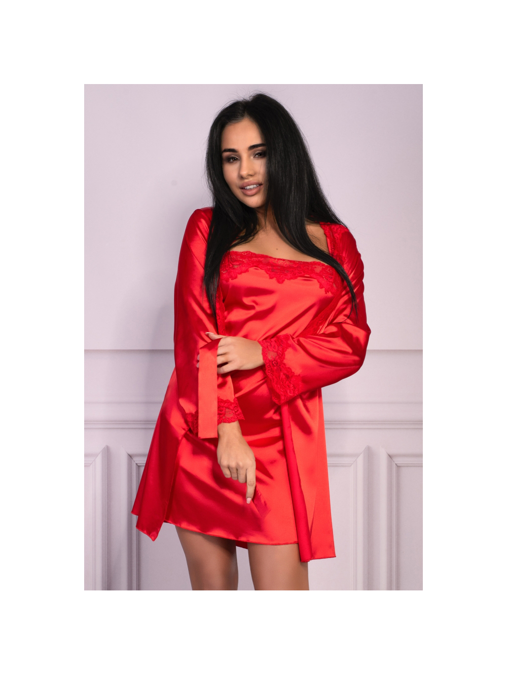 Ensemble 3 Pièces Jacqueline Rouge main product photo