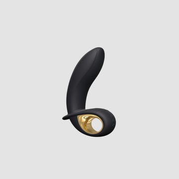 Plug Anal Vibrant Gonflable Deep Expand Black & Gold Edition