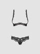 Ensemble 2 Pièces Ouvert Luvae Noir