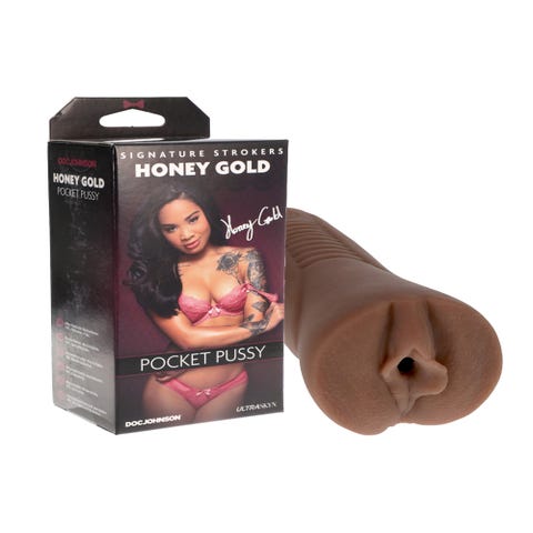 Masturbateur Pocket Pussy Honey Gold Signature Strokers