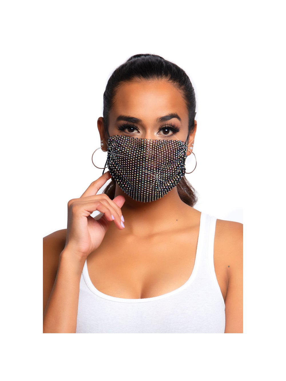 Masque de Protection M1006 Harlow Brillant Noir