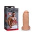 Gode avec testicules Chad White 21,6 cm Signature Cocks