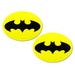 Caches-Tétons Batman Noirs & Jaunes