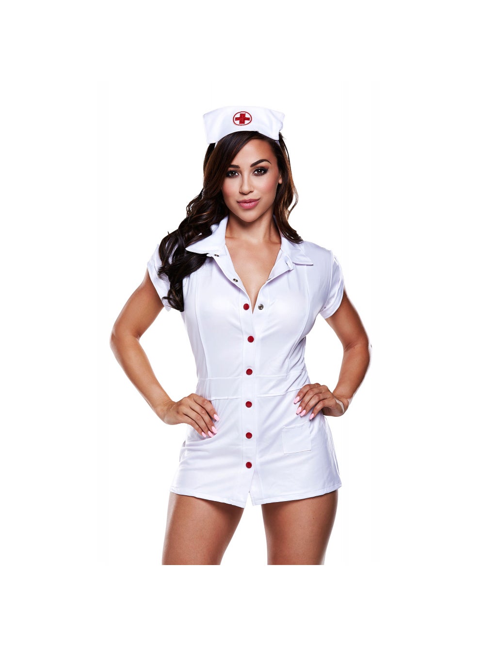 Costume infirmière sexy Vintage Nurse 2 pièces 2