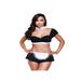 Costume soubrette sexy French Maid 3 pièces