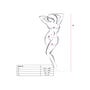 Combinaison Porte-Jarretelles BS074 Erotic Line Noire