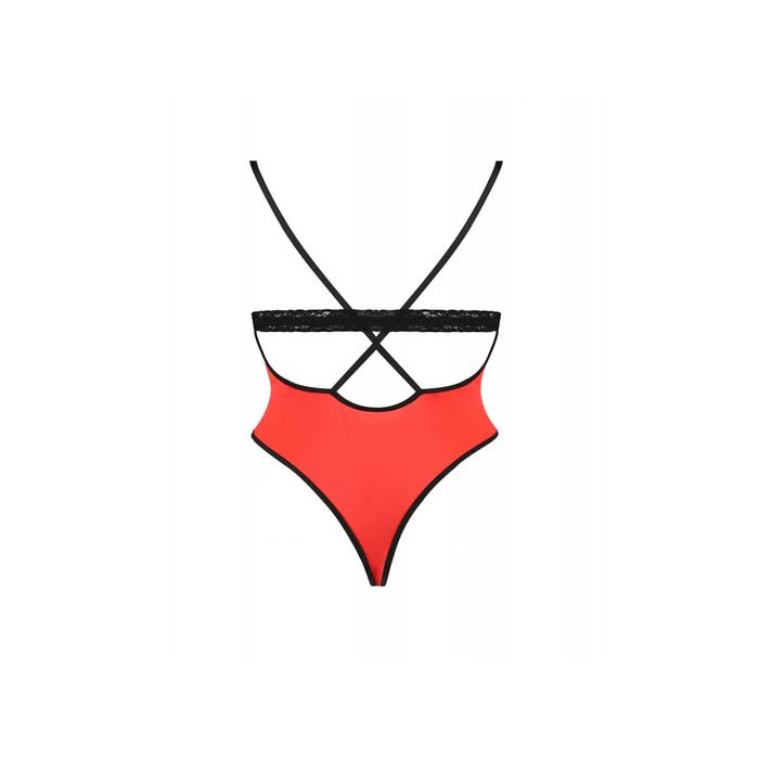 Body Femmina Ouvert  Devil Collection Rouge