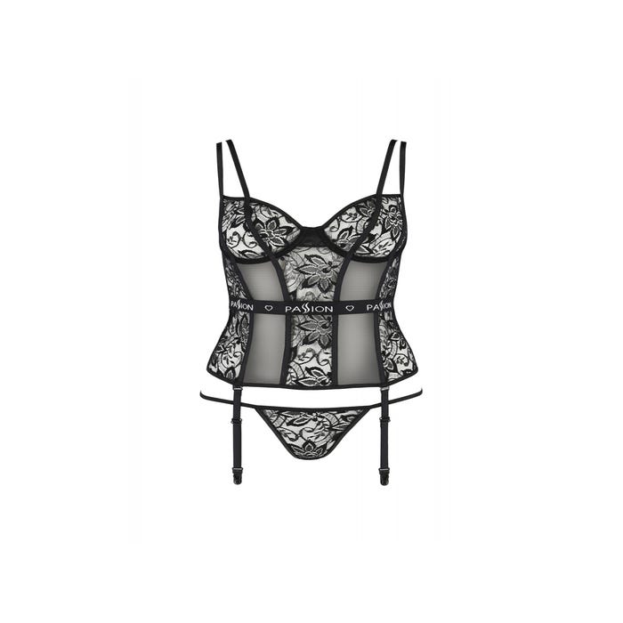 Ensemble Corset Leticia Devil Collection Noir