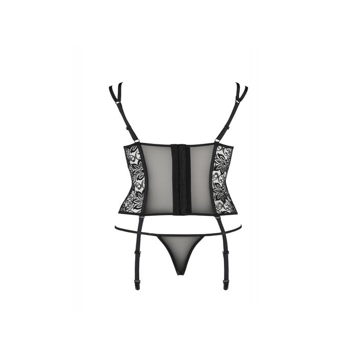 Ensemble Corset Leticia Devil Collection Noir