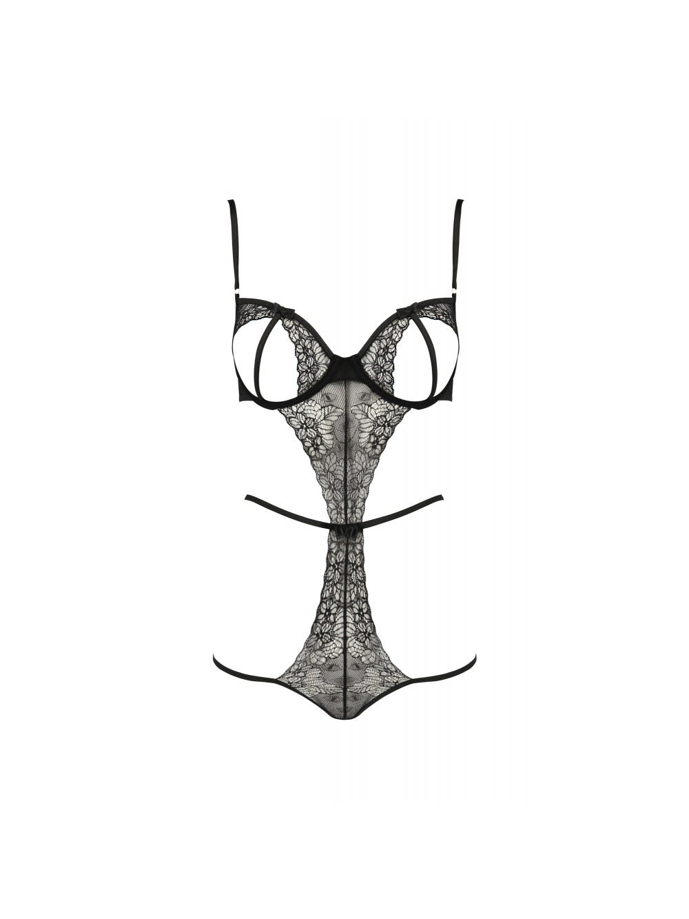 Body Seins Nus Esmeralda Devil Collection Noir main product photo