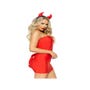Costume Diable Diamanté 3 Pièces 86894 Rouge