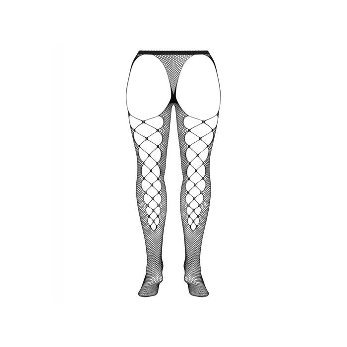 Collants Ouverts Résille S233 Noirs