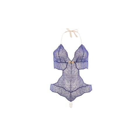 Body Sydney Double Perles Bleu