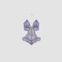 Body Sydney Double Perles Bleu