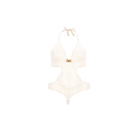 Body Sydney Double Perles Ivoire