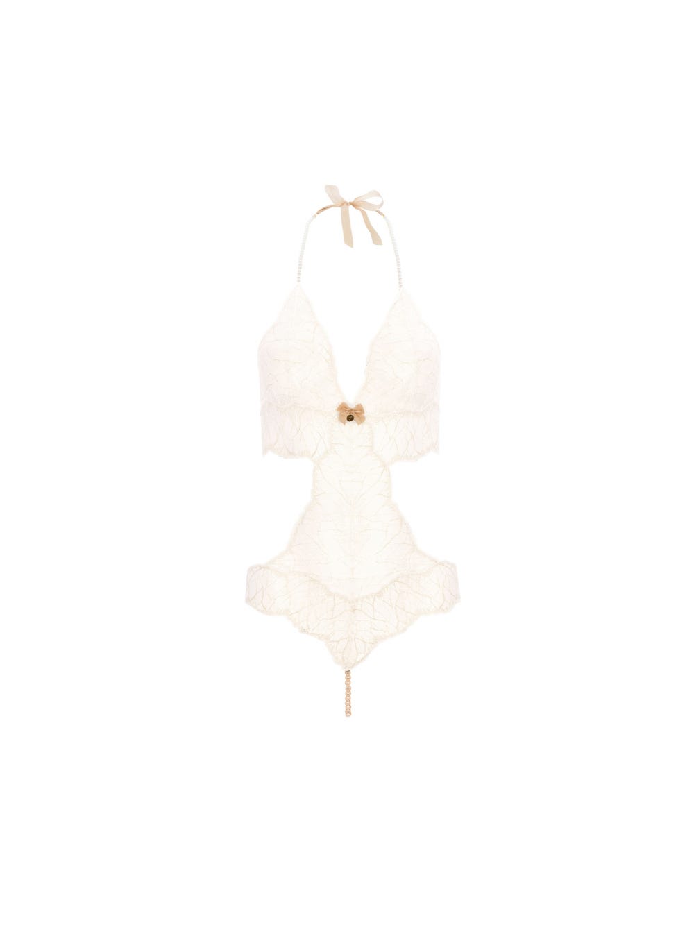 Body à Perles Sydney Ivoire main product photo