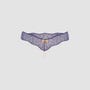 String Sydney Double Perles Bleu