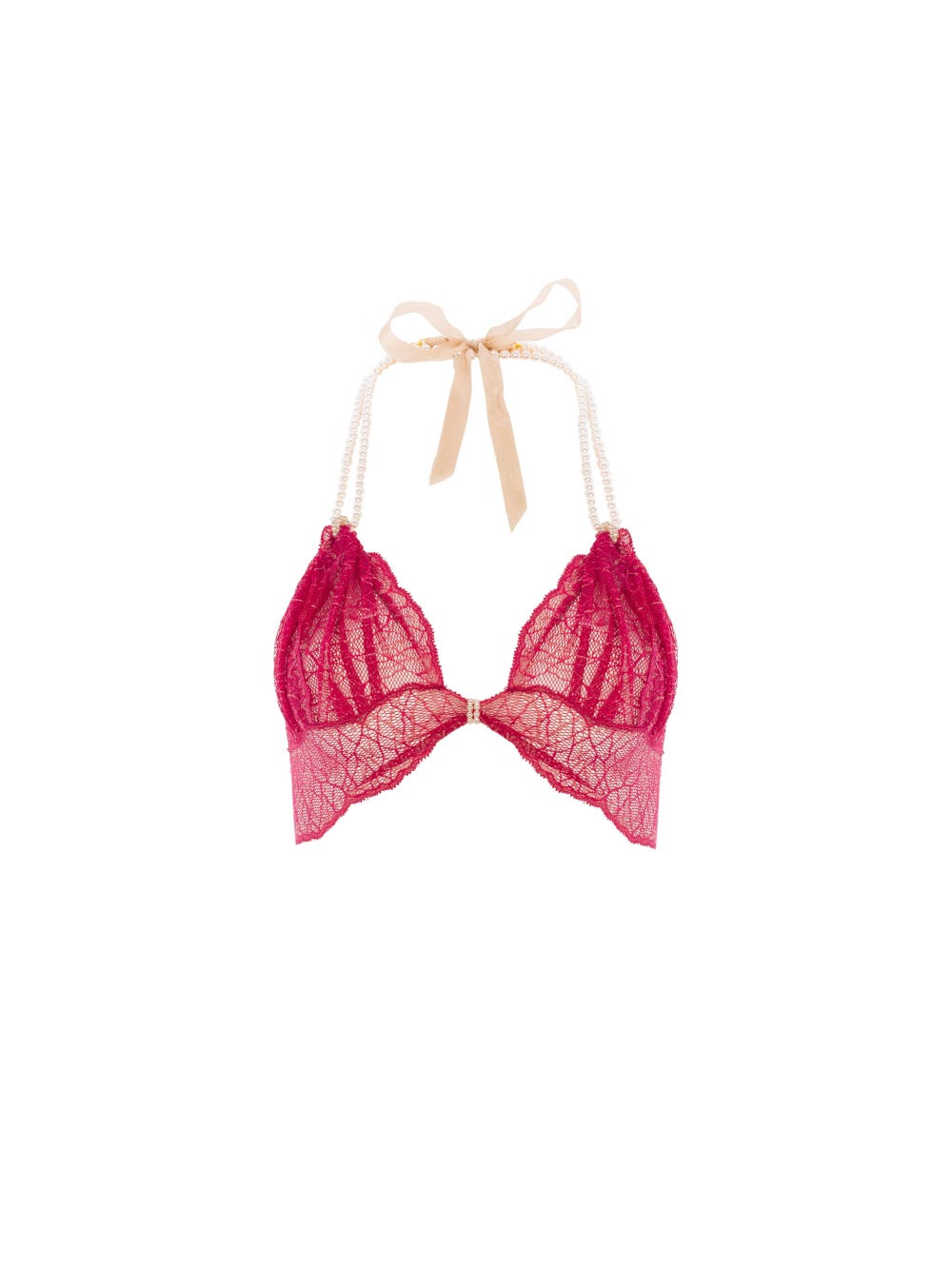 Soutien-Gorge à Perles Sydney Rouge main product photo
