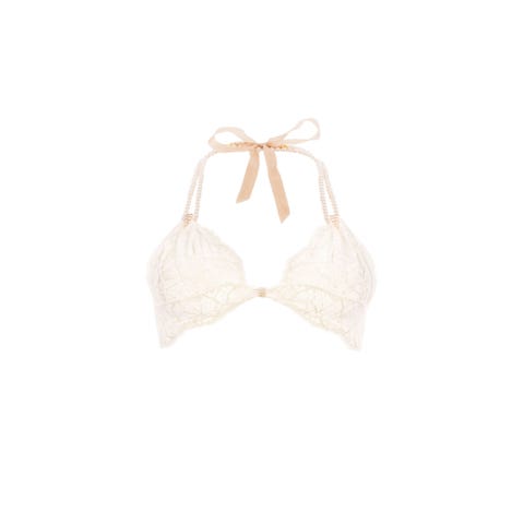 Soutien-Gorge à Perles Sydney Ivoire