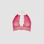 Bralette à Perles Sydney Rouge