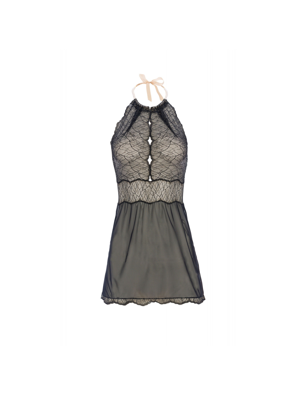 Nuisette à Perles Sydney Noire main product photo