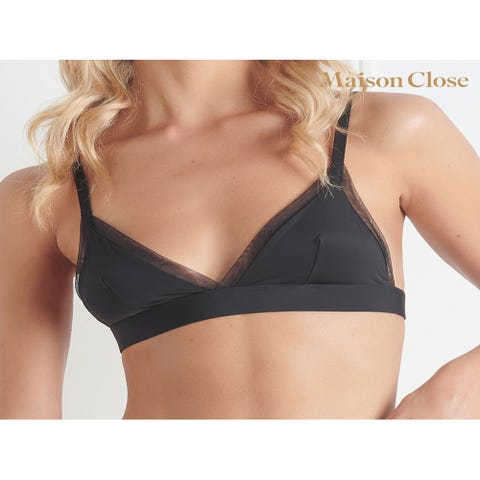 Soutien-Gorge Triangle Madame Rêve Noir