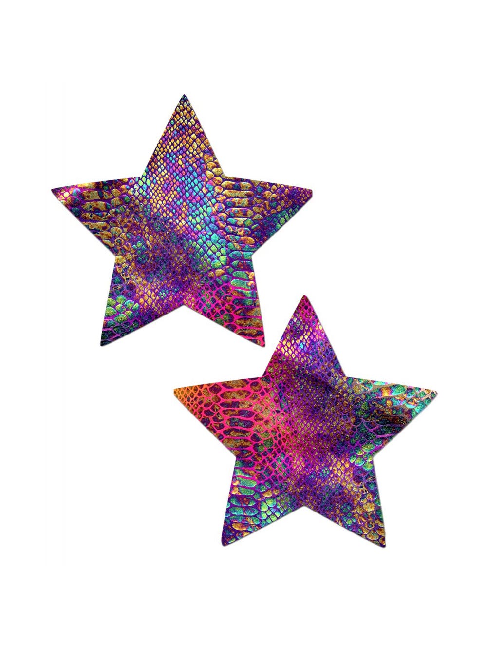 Caches-Tétons Étoile Disco Arc-en-Ciel  main product photo