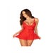 Nuisette Babydoll Lovlea Rouge