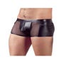 Boxer Wetlook Boutons Pressions Noir