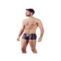 Boxer Wetlook Boutons Pressions Noir