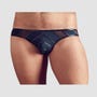 Slip Rayures Noir & Bleu