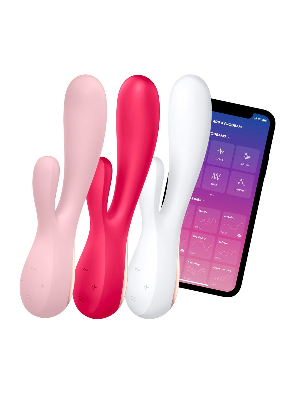 Vibromasseur Rabbit Connecté Satisfyer Mono Flex main product photo