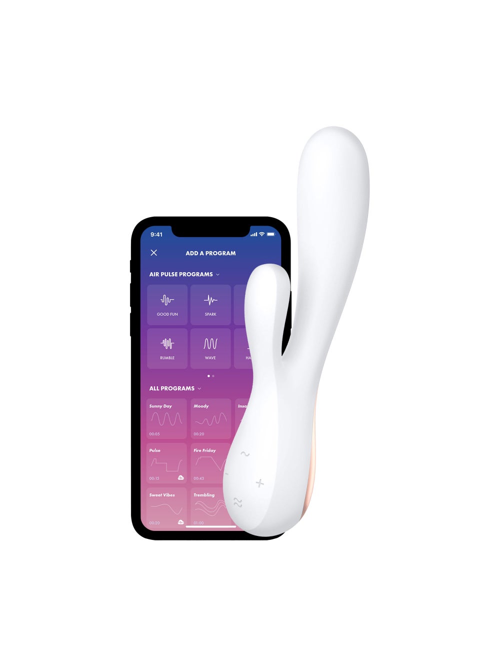 Vibromasseur Rabbit Connecté Satisfyer Mono Flex