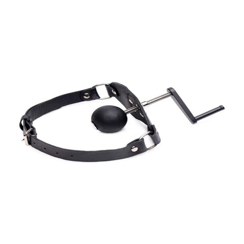 Bâillon à Vis Cuir & Silicone The Killer