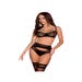 Ensemble 3 Pièces Aya Noir