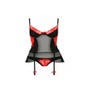 Guêpière Odina Noire & Rouge