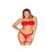 Ensemble 4 Pièces Mère Noël Kissmas Rouge