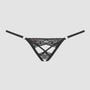 String Ouvert Meshlove Noir