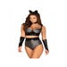Costume 6 Pièces Silveria Noir & Gris