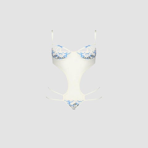 Body Emma Ecru & Bleu