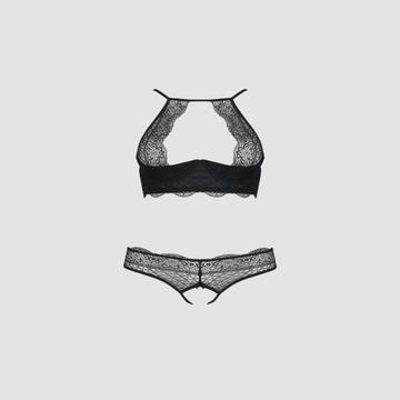 Ensemble 2 Pièces Ouvert Yona Noir