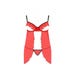 Nuisette Babydoll Ouverte Cherry Devil Collection Rouge