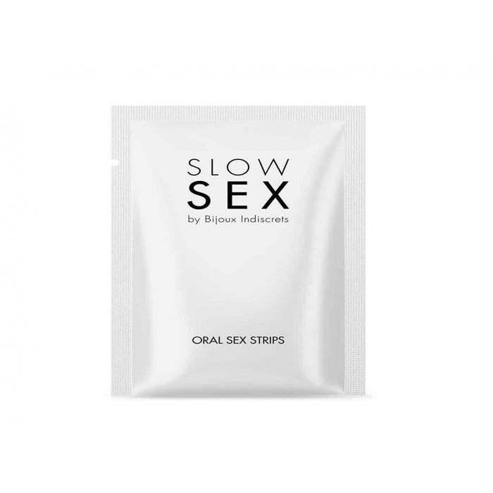 Feuilles de Menthe Stimulantes Oral Sex Strips Slow Sex