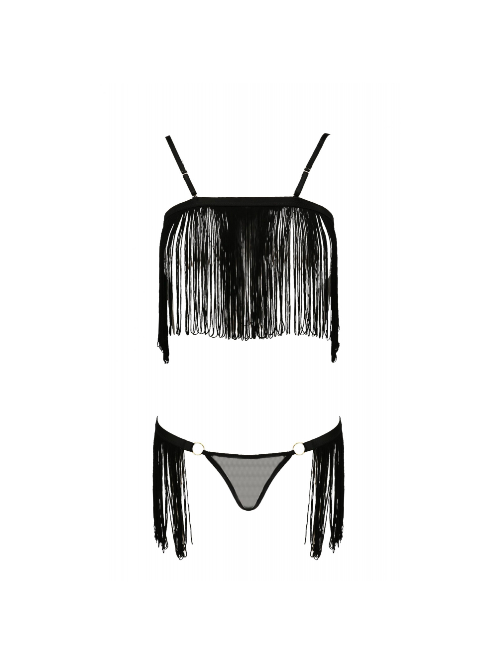 Ensemble 2 Pièces Kassandra Devil Collection Noir main product photo