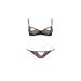 Ensemble Ouvert 2 Pièces Mirella Marron & Noir