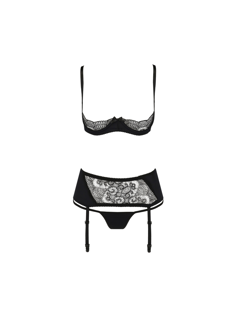 Ensemble 3 Pièces Alina Noir main product photo