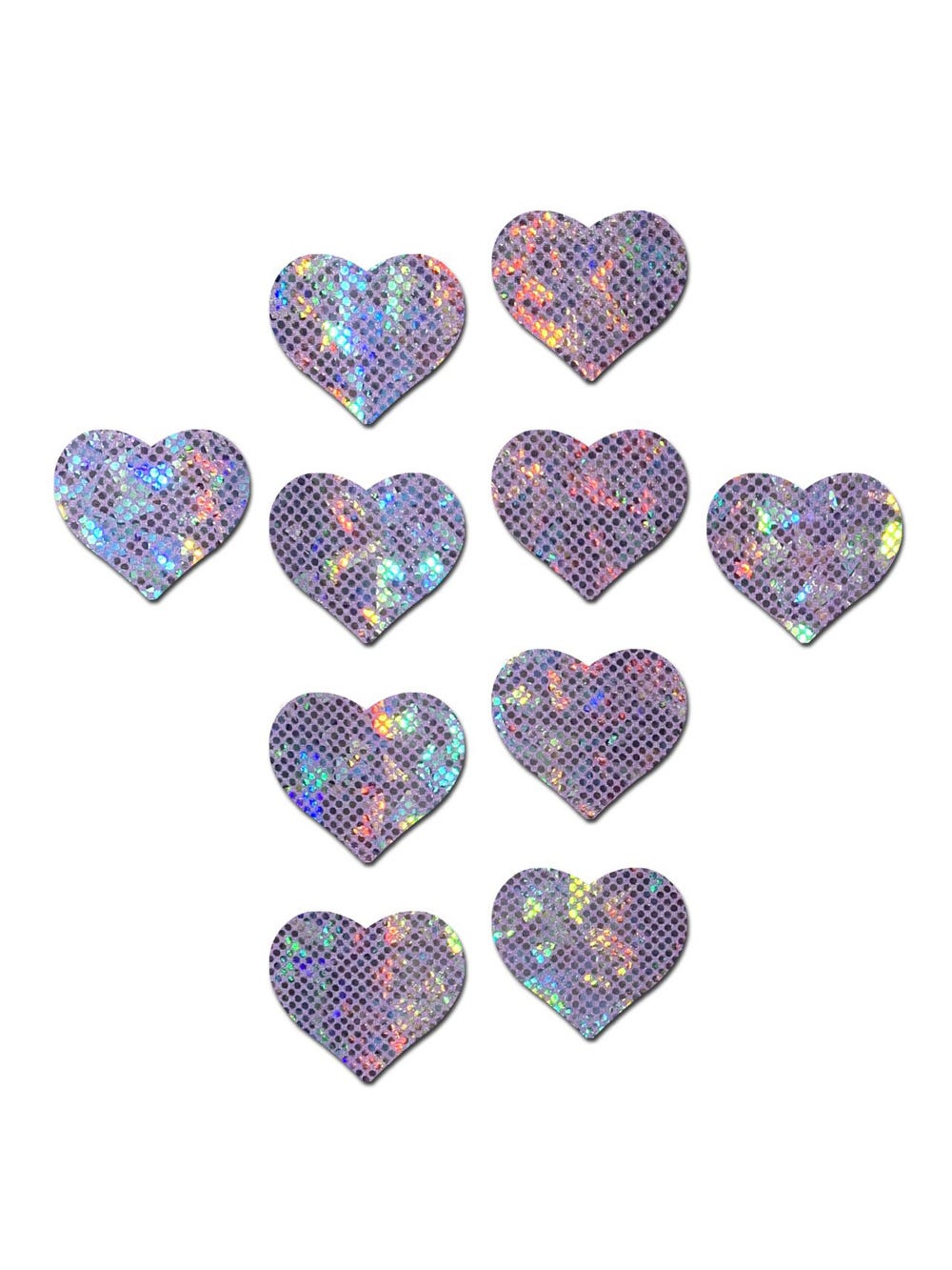 10 Body Minis Coeurs Disco Violets main product photo